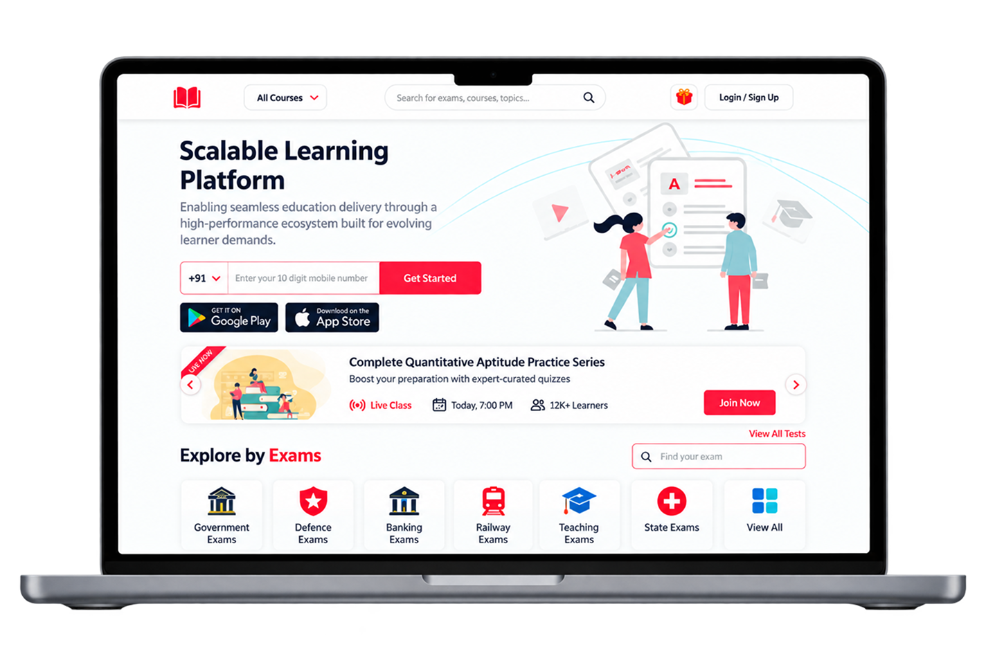 Scalable Learning Platform