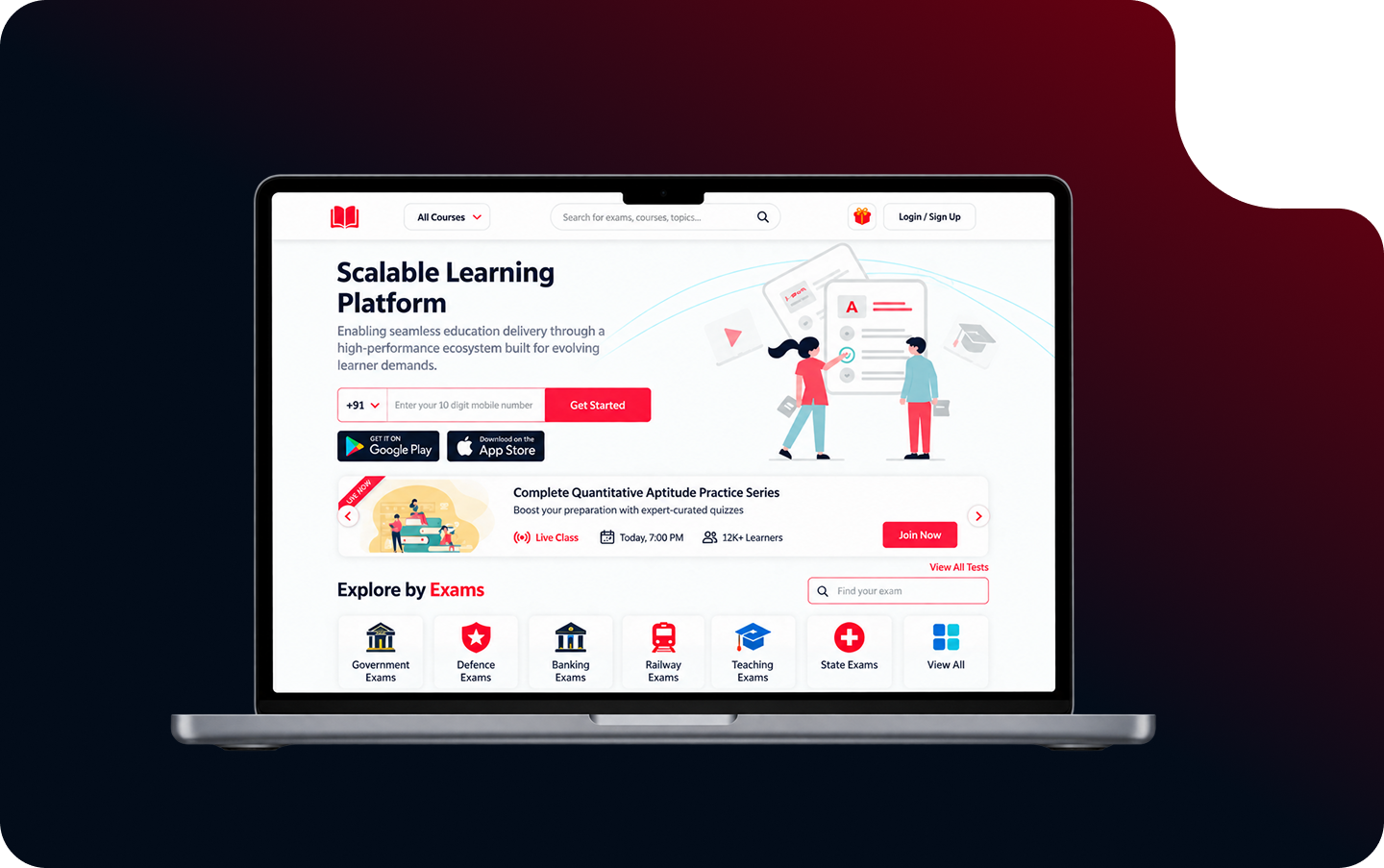 Scalable Learning Platform