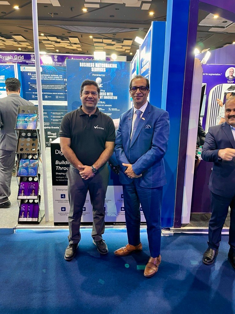 DigiMantra team showcasing AI innovation and digital technology at AI Impact Summit Expo 2026