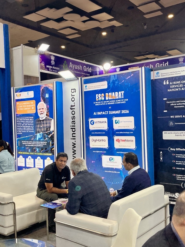 DigiMantra team participating in AI Impact Summit Expo 2026